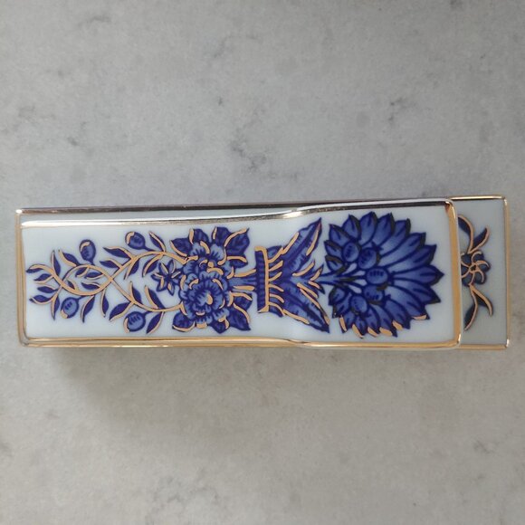 Blue white gold ceramic functional stapler - Picture 4 of 12
